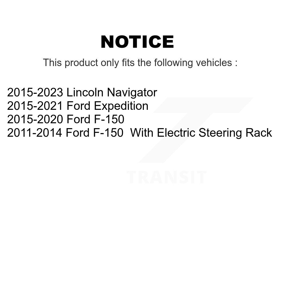 Steering Tie Rod End Front Inner TOR-EV801377 For Ford F-150 Expedition Lincoln