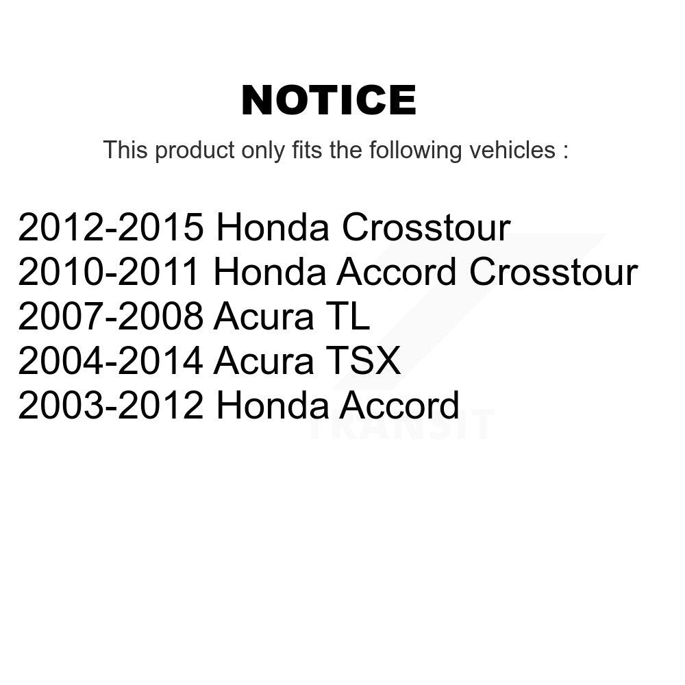 Suspension Control Arm Bushing Front Lower Inner Rearward TOR-K200078 For Honda