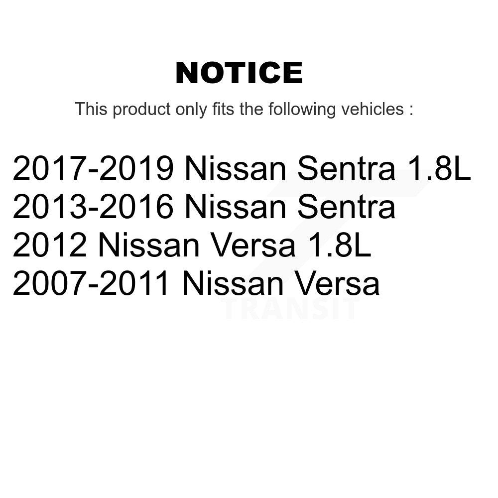 Suspension Stabilizer Bar Bushing Kit Front To Frame TOR-K200873 For Nissan