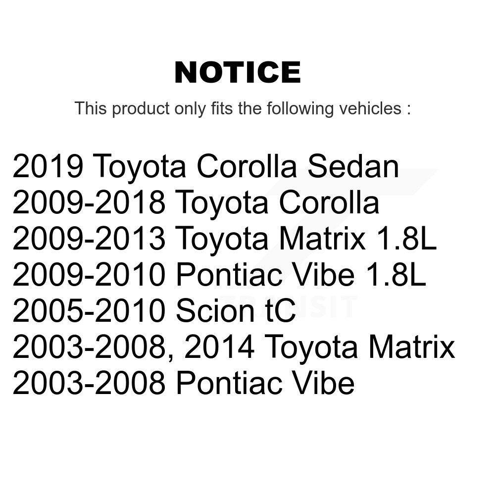 Suspension Ball Joint Front Lower TOR-K500040 For Toyota Corolla Matrix Pontiac