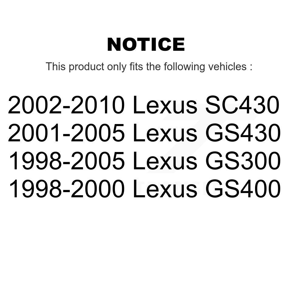 Suspension Ball Joint Front Left Lower TOR-K500102 For Lexus SC430 GS300 GS400