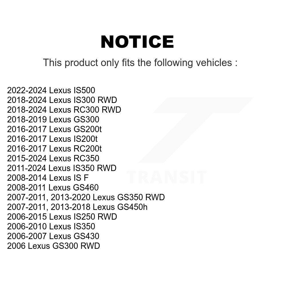 Suspension Ball Joint Front Right Lower TOR-K500123 For Lexus IS250 IS350 IS300