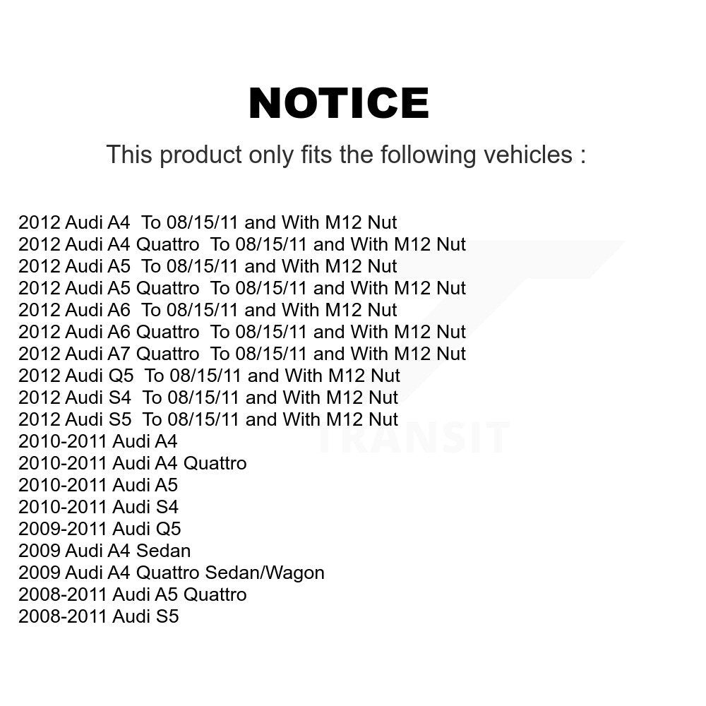 Suspension Ball Joint Front Lower Forward TOR-K500225 For Audi Q5 A4 Quattro A5