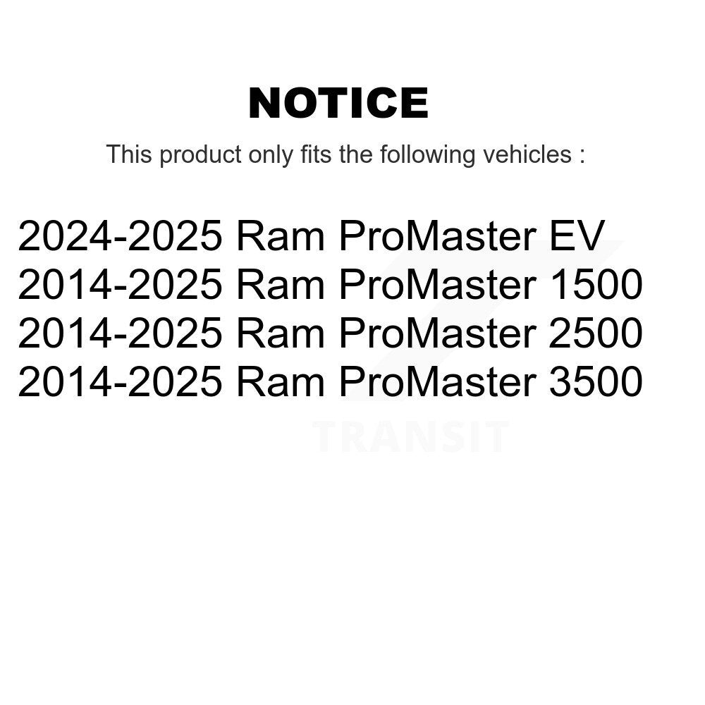 Suspension Ball Joint Front Lower TOR-K500310 For Ram ProMaster 2500 3500 1500