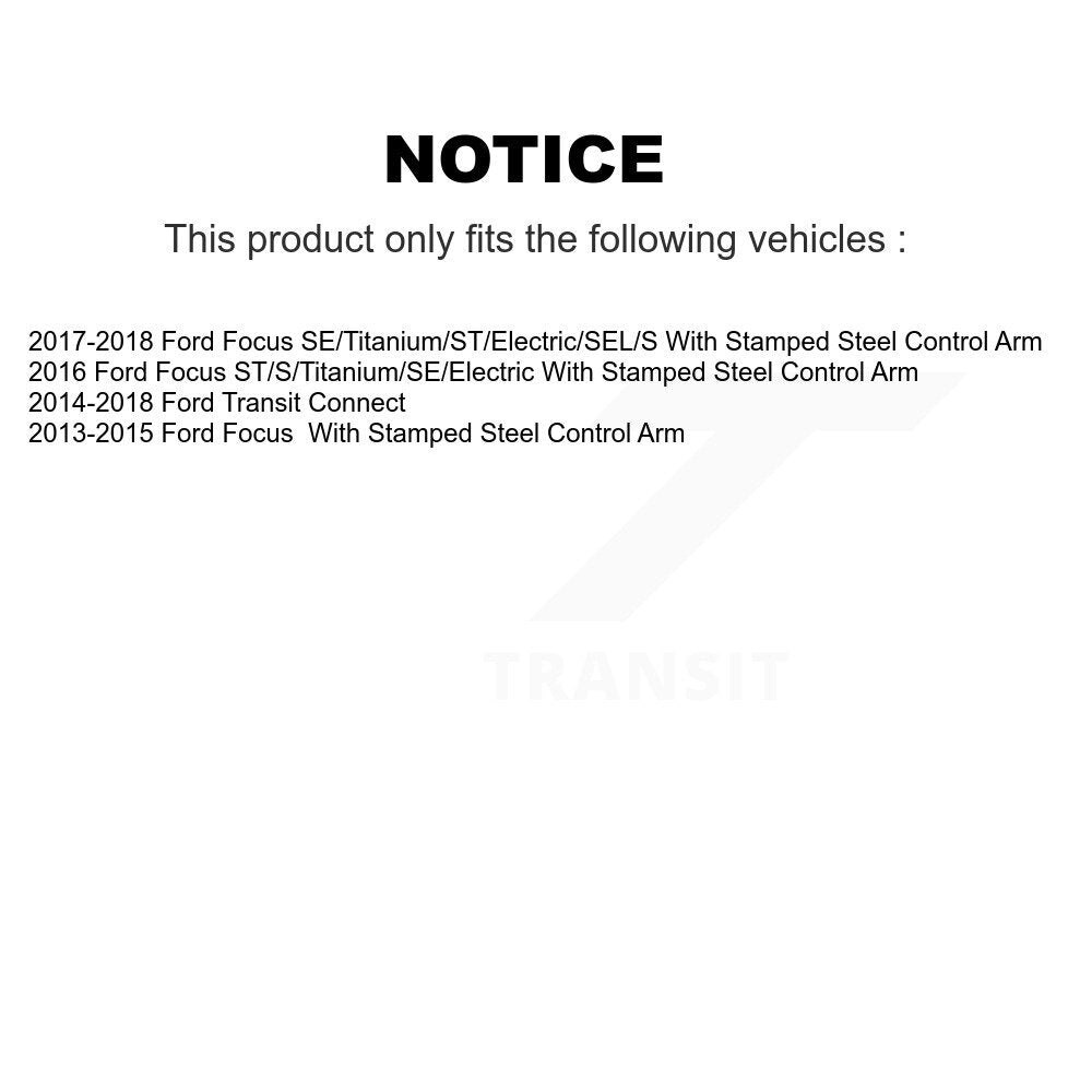 Suspension Ball Joint Front Right Lower TOR-K500389 For Ford Focus Transit
