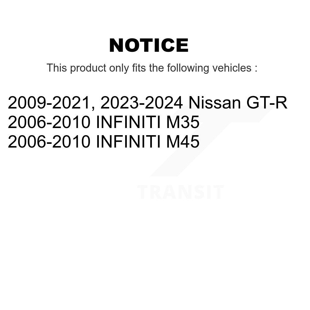 Suspension Stabilizer Bar Link Kit Front Left TOR-K750187 For INFINITI M35 GT-R