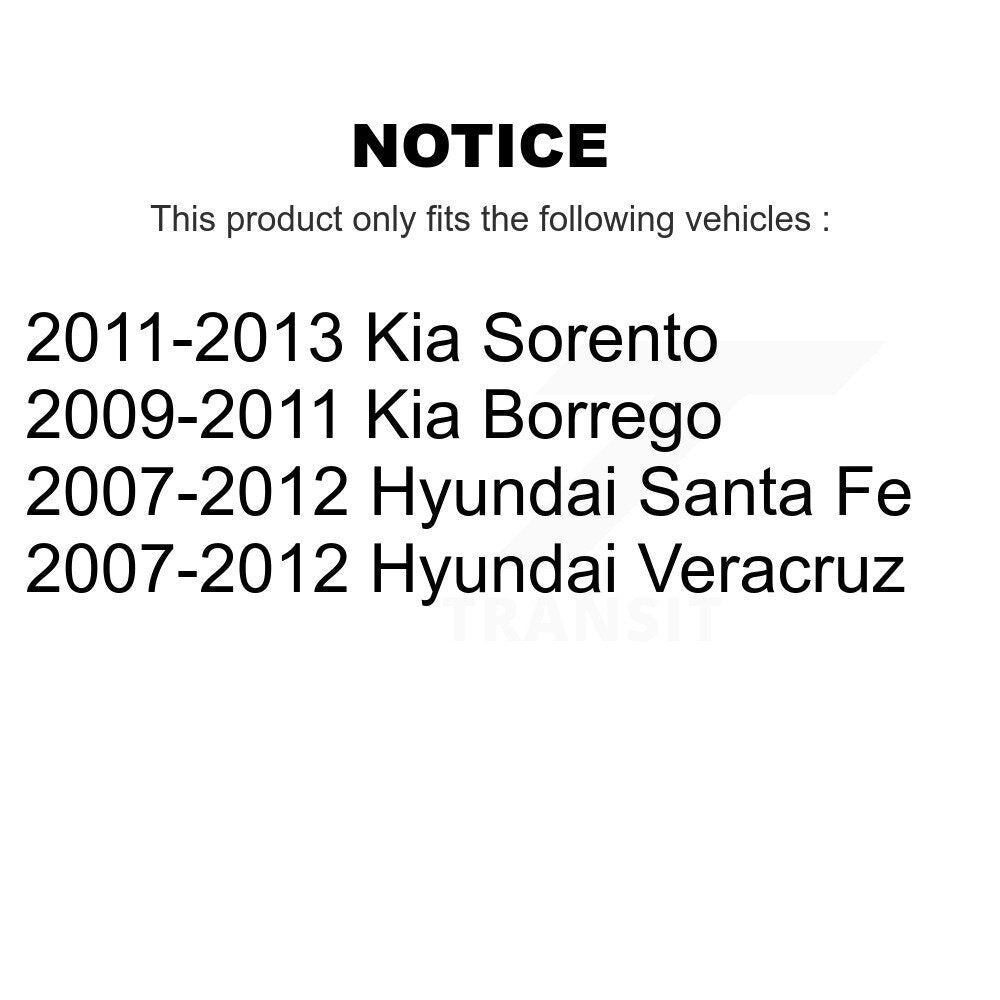 Suspension Stabilizer Bar Link Kit Rear TOR-K750279 For Hyundai Santa Fe Kia