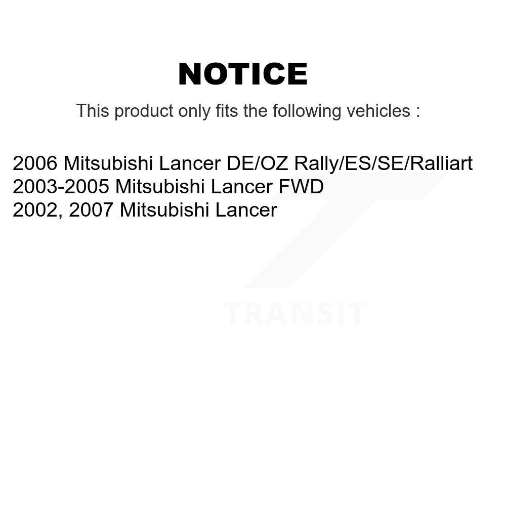 Suspension Ball Joint Front Lower TOR-K80373 For Mitsubishi Lancer