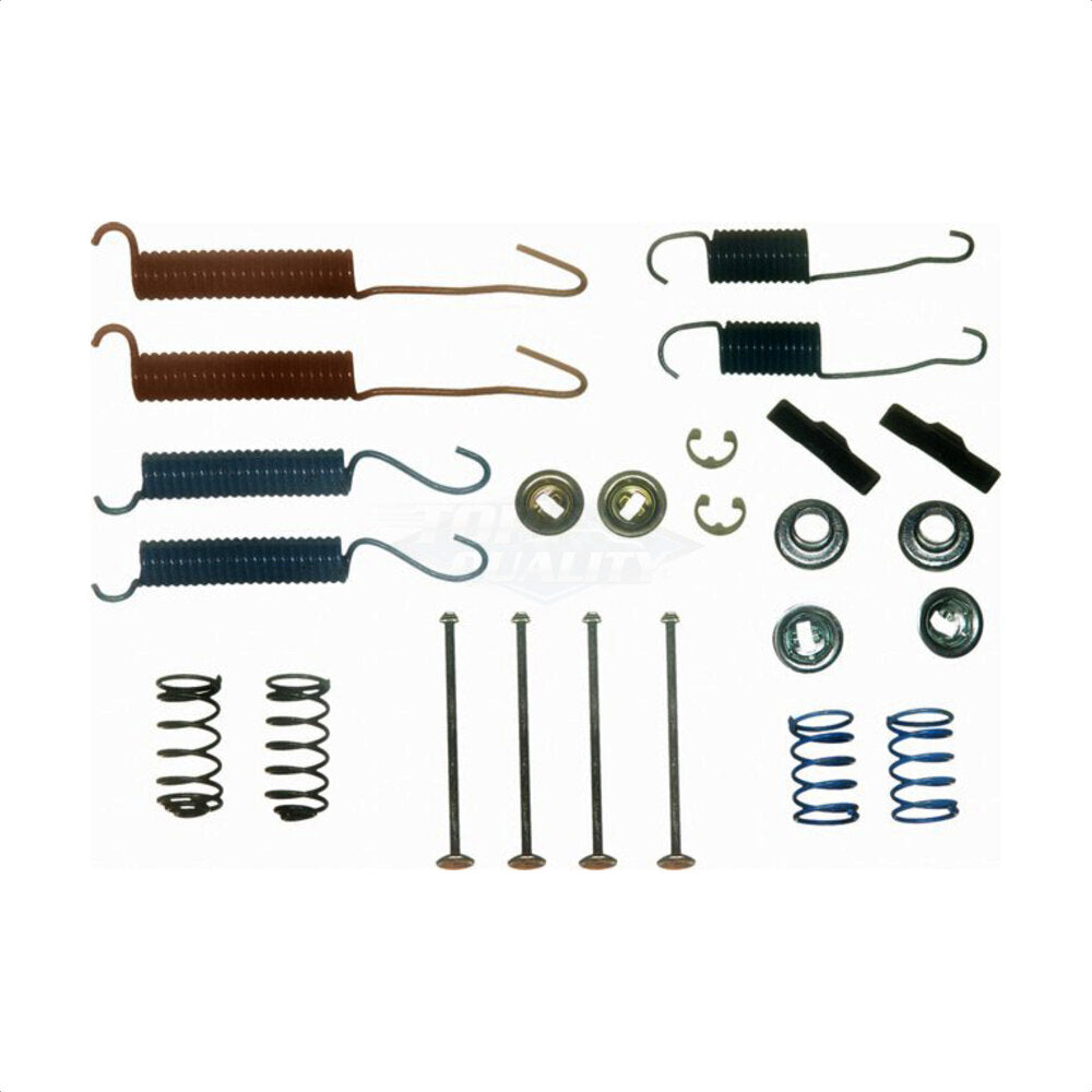 Rear Drum Brake Hardware Kit 1980-2007 Chevrolet K1500 V3500 Express 3500 Suburban 1500 & GMC C3500 P2500 V2500 & Workhorse Custom Chassis P32
