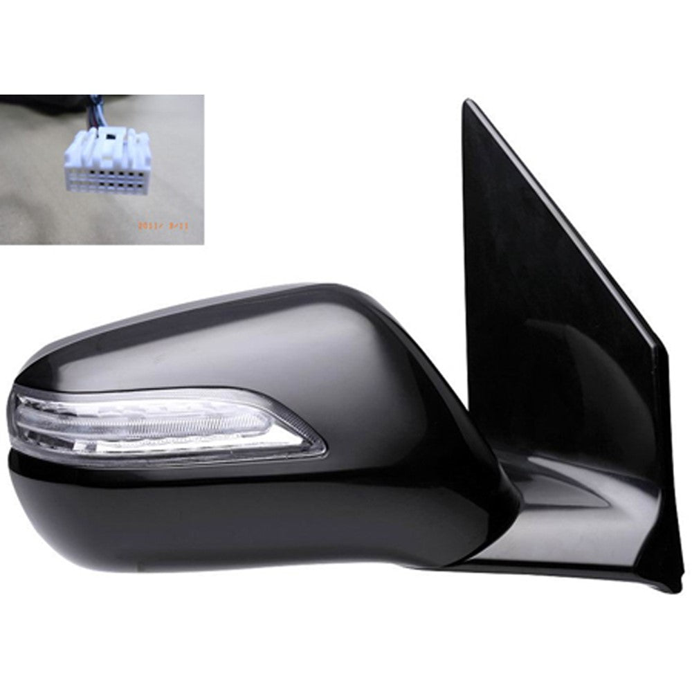 Right Passenger Side Power Door Mirror 2007-2008 Acura Mdx