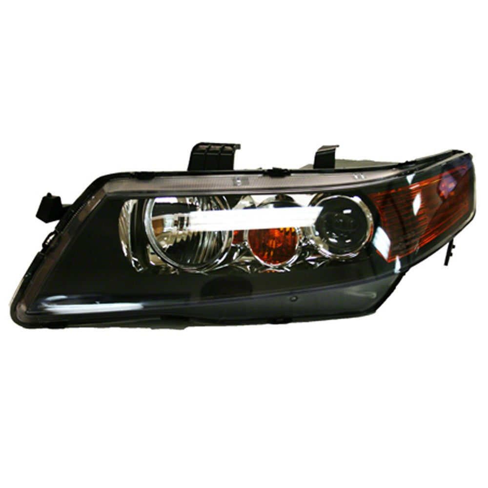 Front Left Driver Side Hid Headlight Lens And Housing 2004-2005 Acura Tsx