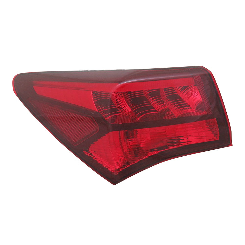 Rear Left Driver Side Outer Led Tail Light Assembly 2015-2017 Acura Tlx