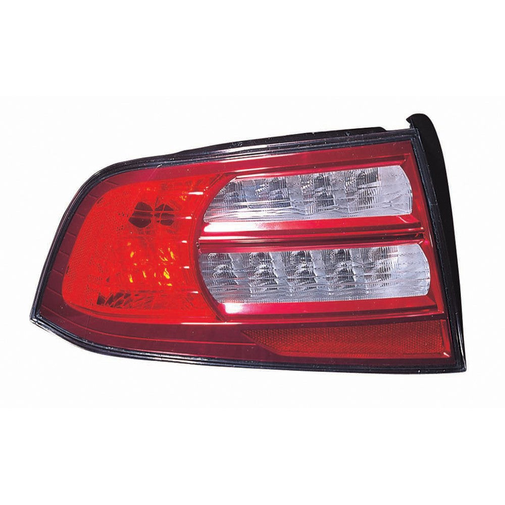 Rear Left Driver Side Tail Light Lens And Housing 2007-2008 Acura Tl