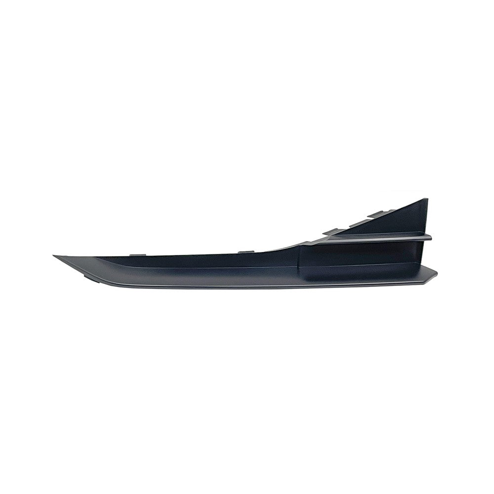 Front Right Front Passenger Side Lower Bumper Cover Molding [below Grille] Textured Black 2019-2024 Audi Q3