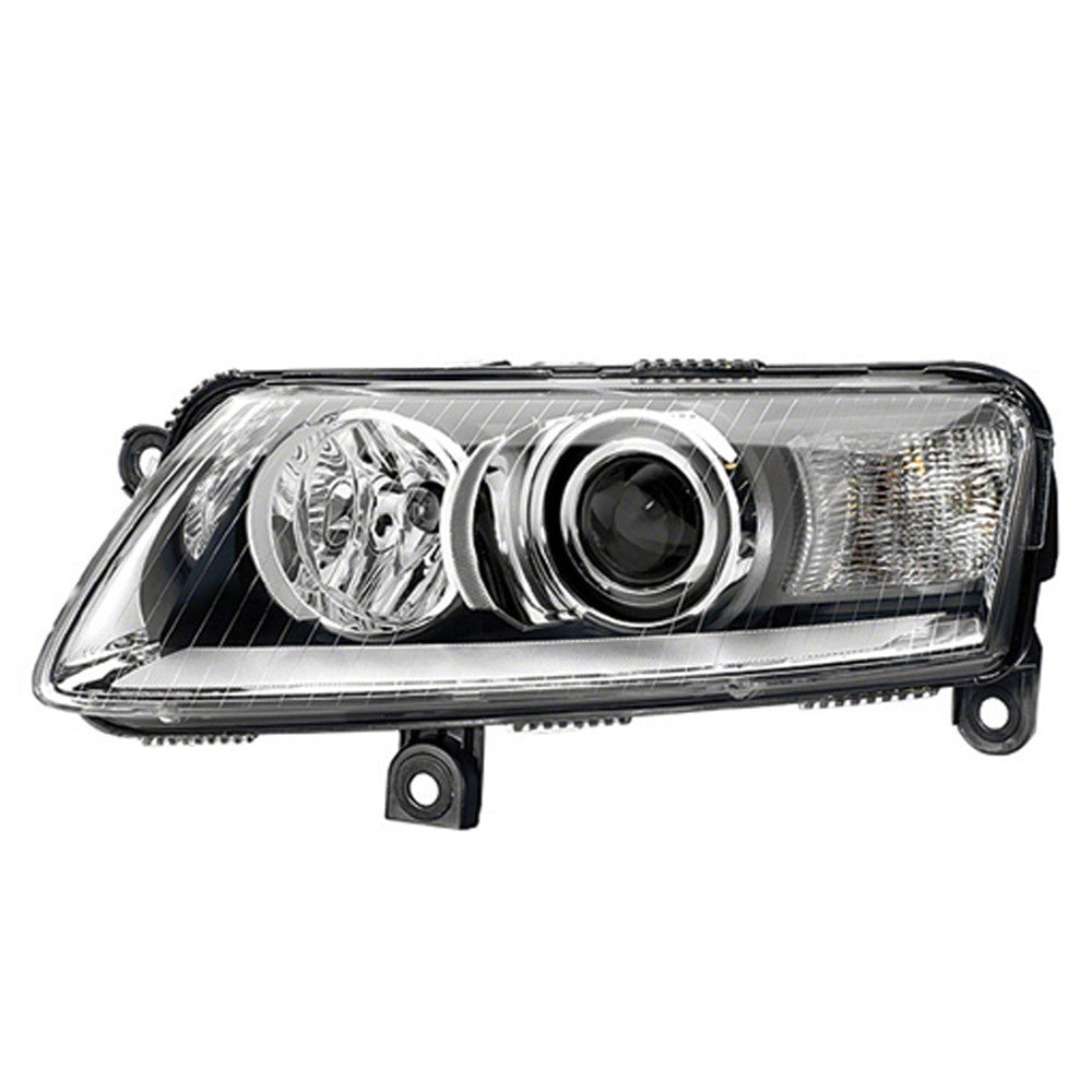 Front Left Driver Side Hid Headlight Lens And Housing 2005-2008 Audi A6 Quattro, A6, S6