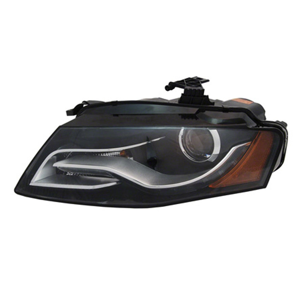 Front Left Driver Side Hid Headlight Lens And Housing 2009-2010 Audi A4, A4 Quattro, S4