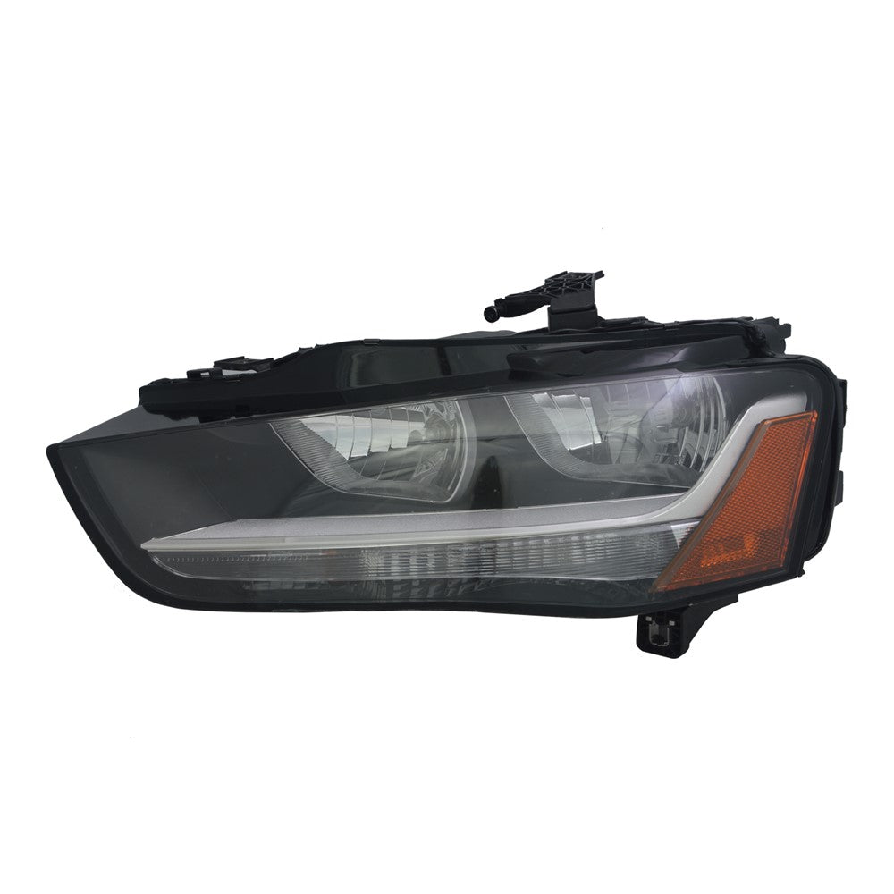 Front Left Driver Side Halogen Headlight Assembly 2013-2016 Audi A4, A4 Allroad, A4 Quattro, Allroad, S4