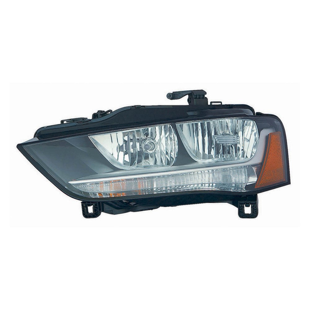 Front Left Driver Side Halogen Headlight Assembly 2013-2016 Audi A4, A4 Allroad, A4 Quattro, Allroad, S4