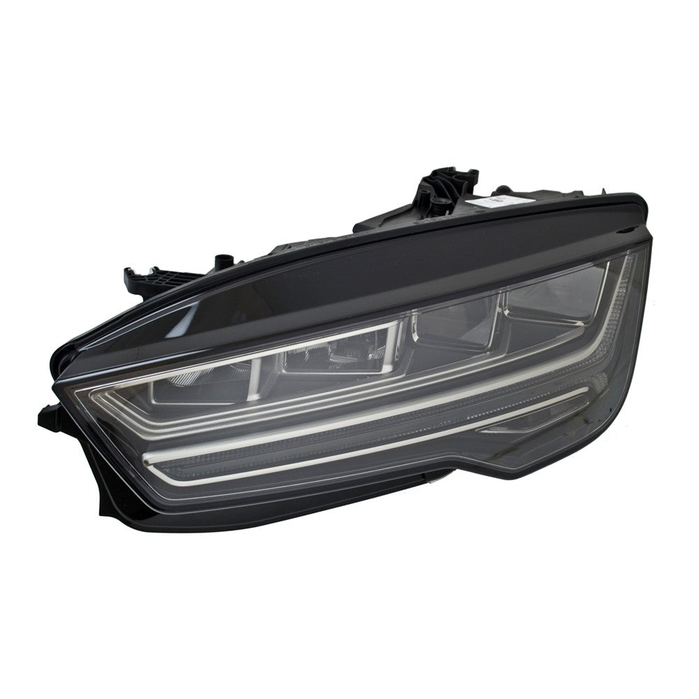 Front Left Driver Side Led Headlight Lens And Housing 2016-2018 Audi A7 Quattro, Rs7, S7