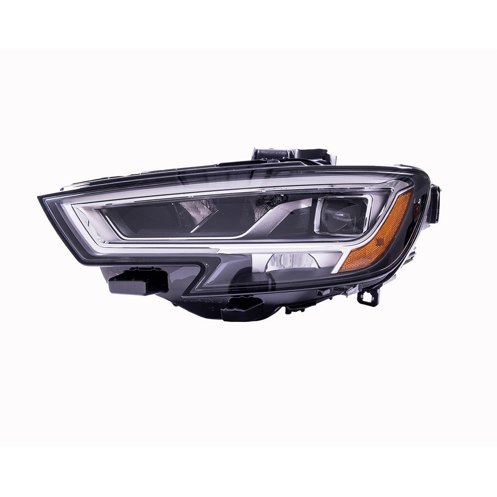 Front Left Driver Side Led Headlight Lens And Housing 2017-2020 Audi A3, A3 Quattro, S3