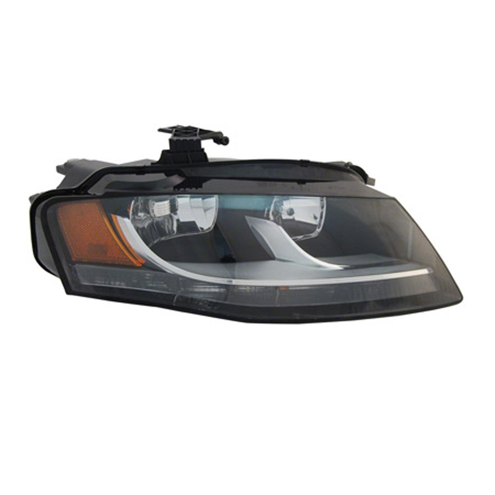 Front Right Passenger Side Halogen Headlight Assembly 2009-2012 Audi A4, A4 Quattro, S4