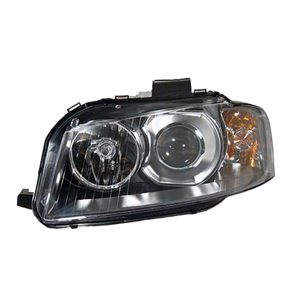 Front Right Passenger Side Hid Headlight Lens And Housing 2006-2008 Audi A3, A3 Quattro