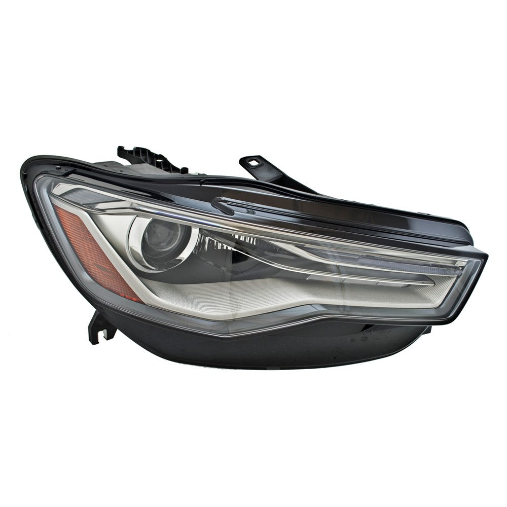 Front Right Passenger Side Bi-Hid Headlight Lens And Housing 2016-2018 Audi A6, A6 Quattro, S6