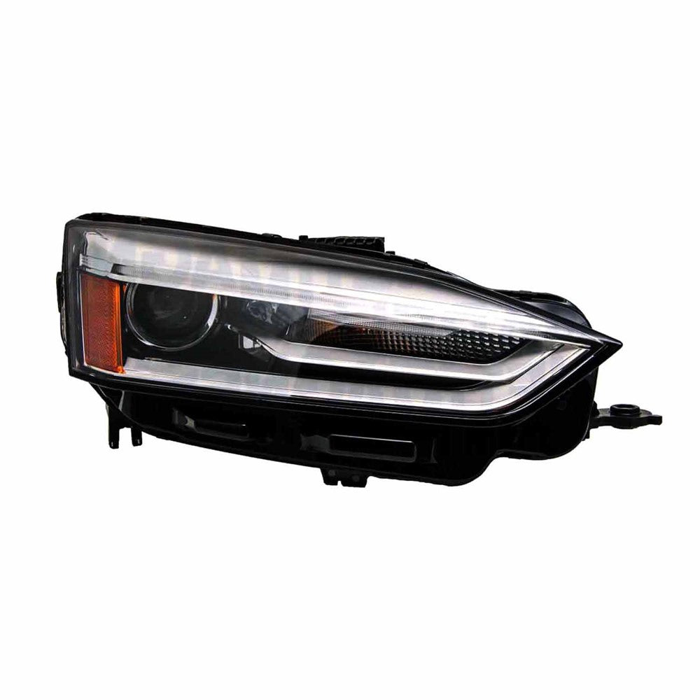 Front Right Passenger Side Bi-Hid Headlight Lens And Housing 2018-2019 Audi A5 Quattro, A5 Sportback