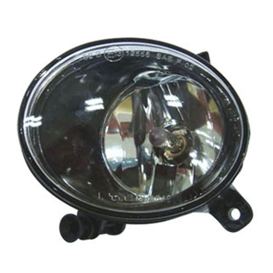 Front Left Driver Side Round Fog Light Assembly 2009-2017 Audi A4, A4 Quattro, A6, A6 Quattro, Q5, S6, S4, A4 Allroad, Allroad, Sq5