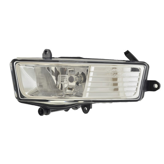 Front Right Passenger Side Rectangular Halogen Fog Light Assembly 2009-2011 Audi A6, A6 Quattro