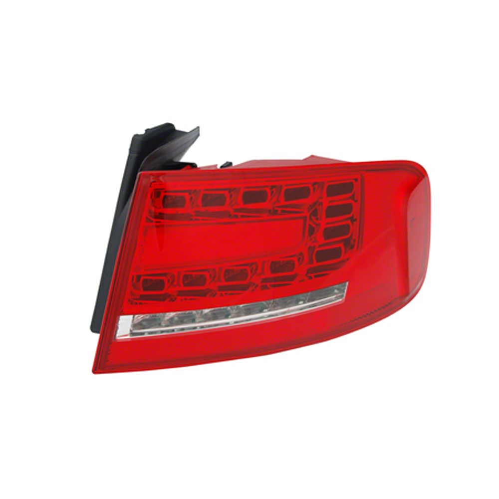 Rear Left Driver Side Outer Led Style Tail Light Assembly 2009-2012 Audi A4, A4 Quattro, S4
