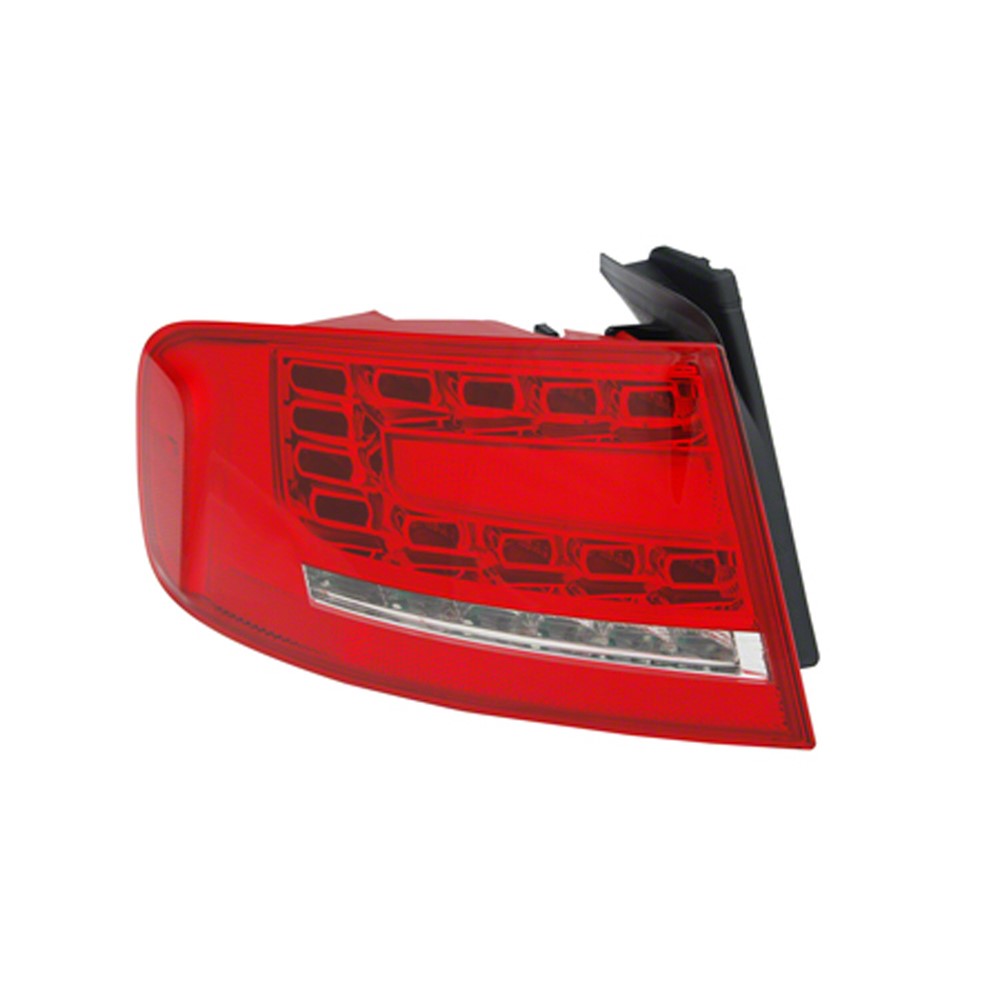 Rear Right Passenger Side Outer Led Style Tail Light Assembly 2009-2012 Audi A4, A4 Quattro, S4