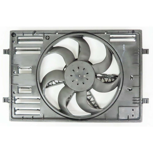 Radiator And Condenser Fan Assembly With One Big Fan 2016-2018 Audi A3 Sportback E-Tron