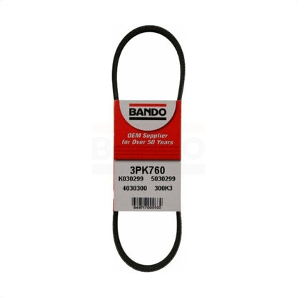 Accessory Drive Belt BAN-3PK760 For Toyota Camry RAV4 Celica Honda Civic Mazda