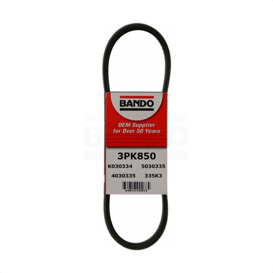 Accessory Drive Belt BAN-3PK850 For Toyota Echo Chevrolet Volt Scion xB xA
