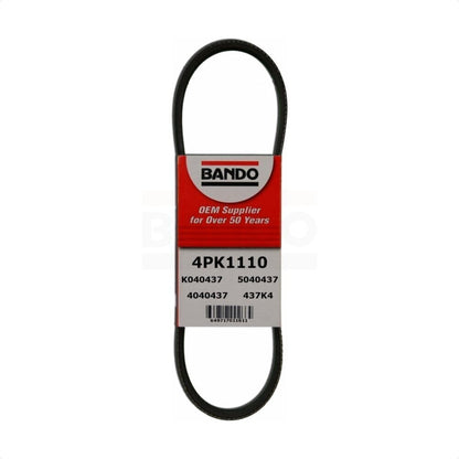 Accessory Drive Belt BAN-4PK1110 For Honda Accord Odyssey Acura Toyota 4Runner