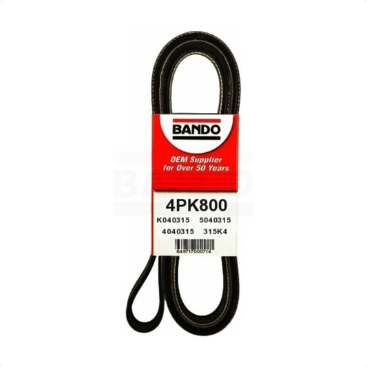 Accessory Drive Belt BAN-4PK800 For Honda Civic Smart Fortwo Acura Scion iQ del
