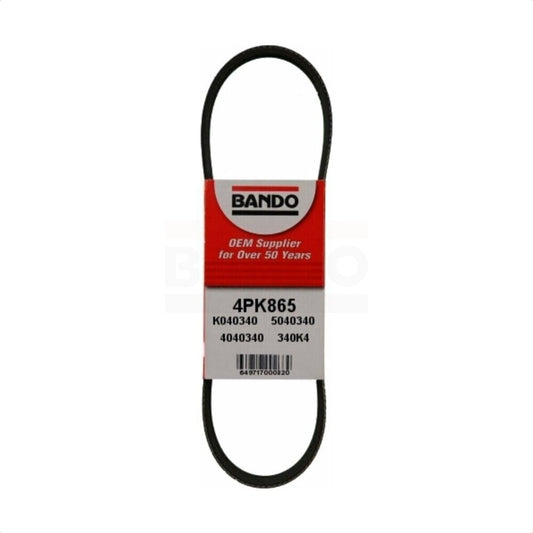 Accessory Drive Belt BAN-4PK865 For BMW Hyundai Tucson Kia Sportage Toyota X5 X3