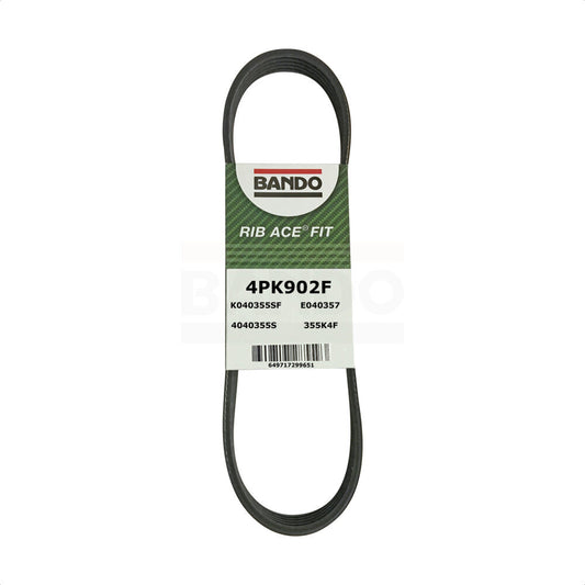 Accessory Drive Belt BAN-4PK902F For GMC Chevrolet Sierra 1500 Silverado 2500 HD