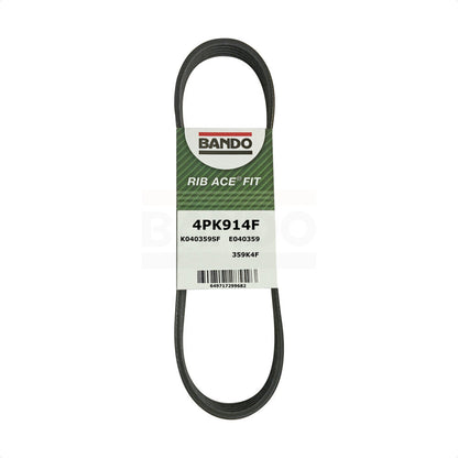 Accessory Drive Belt BAN-4PK914F For Ford F-150 Explorer Fusion Edge Mustang MKZ