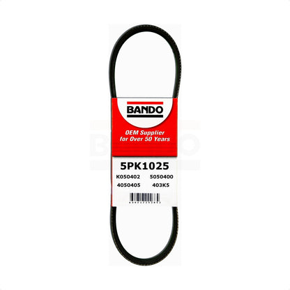 Accessory Drive Belt Alternator Air Conditioning BAN-5PK1025 For Chevrolet G6