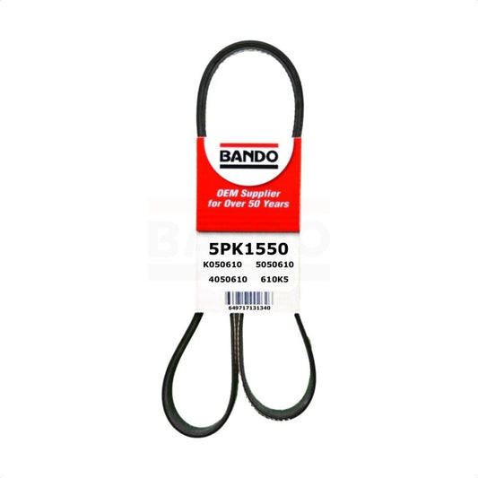 Accessory Drive Belt BAN-5PK1550 For Suzuki Chevrolet Tracker Saturn Astra SX4