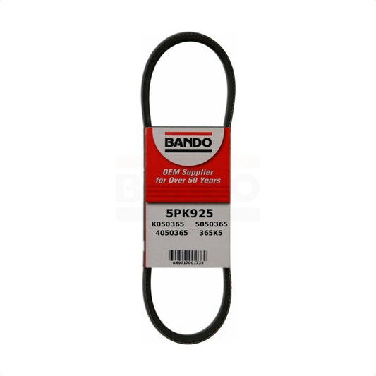 Accessory Drive Belt BAN-5PK925 For Volkswagen Jetta Golf Rabbit Honda Accord TL