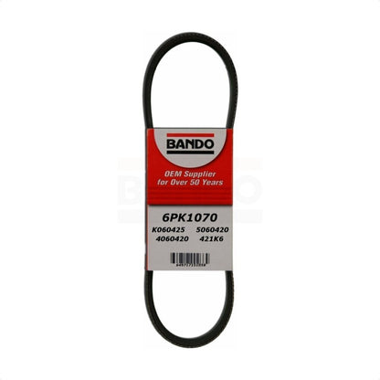 Accessory Drive Belt Alternator BAN-6PK1070 For Volkswagen Jetta Golf Passat A3