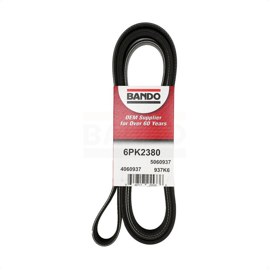 Accessory Drive Belt Water Alternator Air Power Steering BAN-6PK2380 For