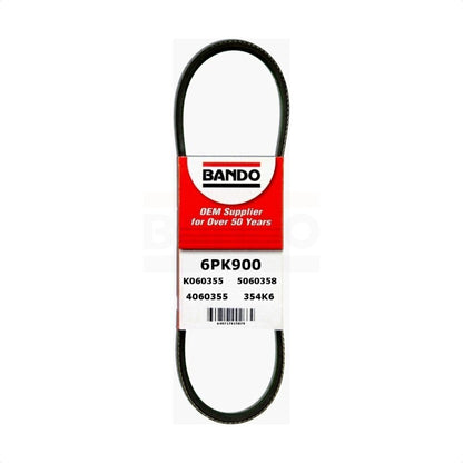 Accessory Drive Belt BAN-6PK900 For Volkswagen Mini Cooper Jetta Golf City Ford