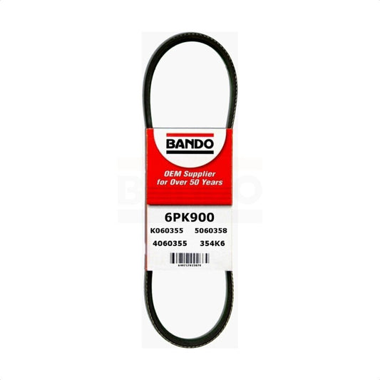 Accessory Drive Belt BAN-6PK900 For Volkswagen Mini Cooper Jetta Golf City Ford