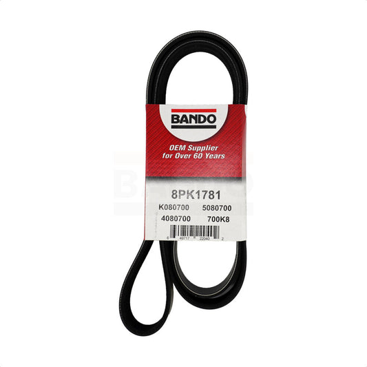 Accessory Drive Belt Air Conditioning Alternator Power Steering BAN-8PK1781 For