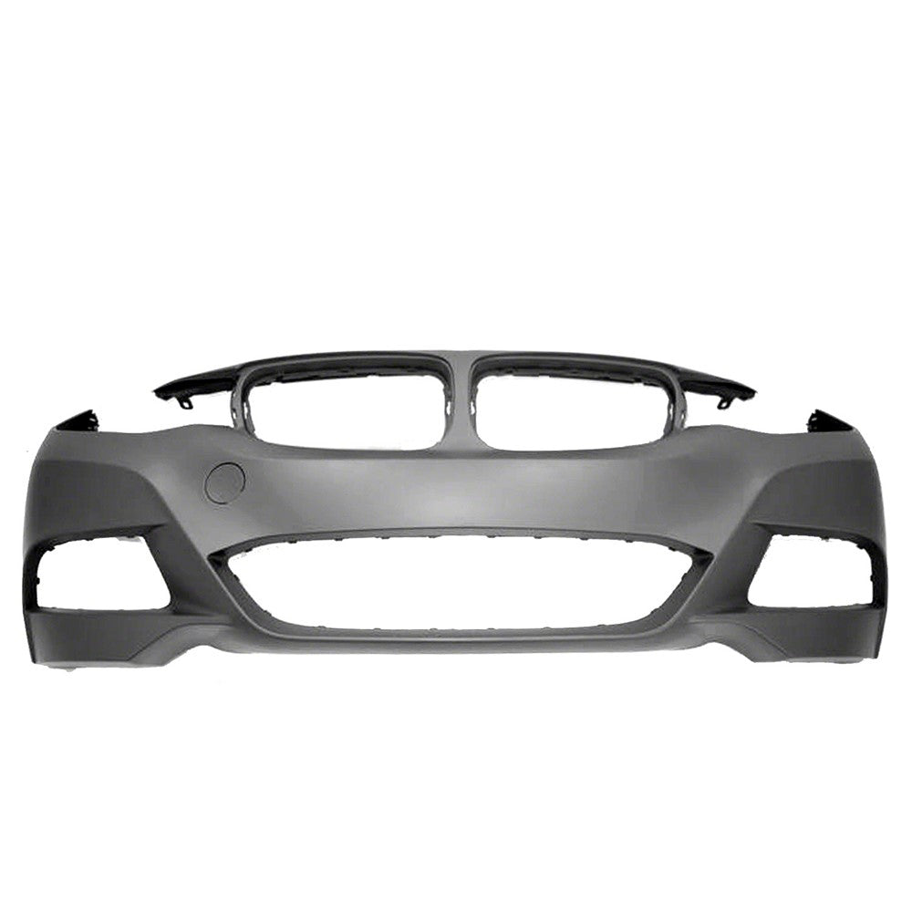 Front Bumper Cover 2014-2019 Bmw 320i, 320i Xdrive, 328d, 328d Xdrive, 328i, 328i Gt Xdrive, 328i Xdrive, 330i, 335i, 335i Gt Xdrive, 335i Xdrive