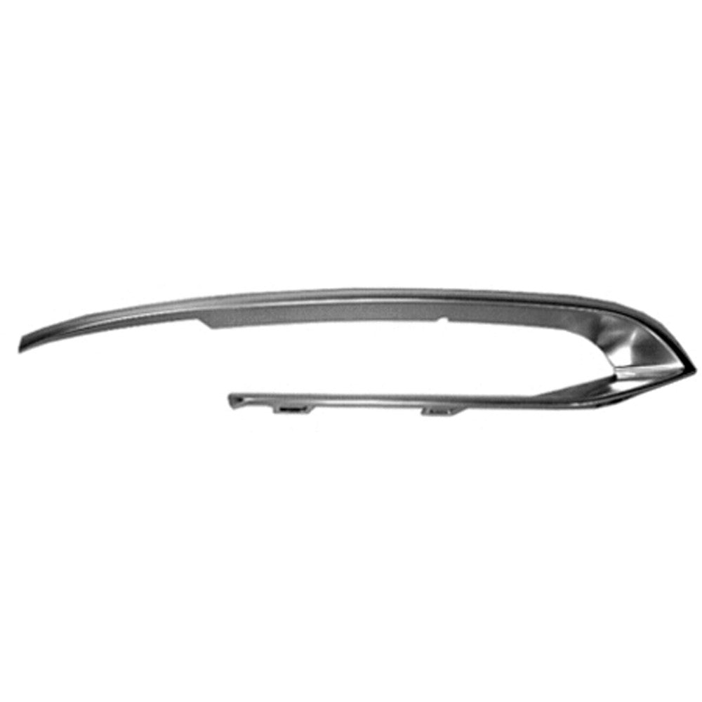Front Right Passenger Side Front Lower Grille Molding 2014-2016 Bmw 528i, 528i Xdrive, 535i, 535i Gt, 535i Gt Xdrive, 535i Xdrive, 550i
